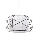 Подвесной светильник Lumina Deco LDP 8001 BK+WT Berti