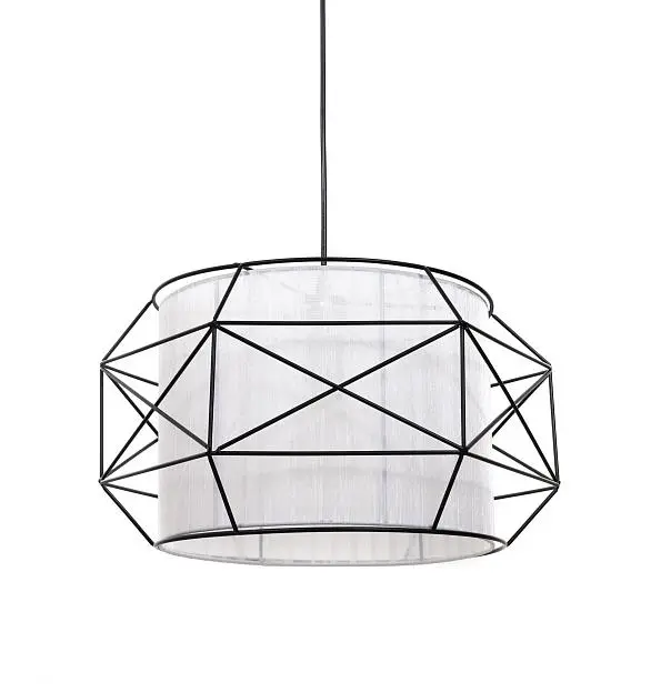 Подвесной светильник Lumina Deco LDP 8001 BK+WT Berti Подвесной светильник Lumina Deco LDP 8001 BK+WT Berti