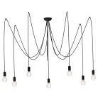 Потолочный подвесной светильник Nowodvorski SPIDER BLACK VII 6785