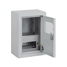 Шкаф учетно-распределительный навесной ЩУРн-1/6 IP31 (285*190*145) сталь серия ArcaMetal Stekker 50703 EBX60-3/1/6.1-31