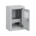 Шкаф учетно-распределительный навесной ЩУРн-1/6 IP31 (285*190*145) сталь серия ArcaMetal Stekker 50703 EBX60-3/1/6.1-31