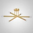 Потолочная люстра SPIKE 6 ламп. Размер L. Lampatron 636-1128