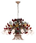 Подвесная люстра Lucia Tucci Fiori di rose 1760.12