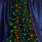 Светодиодная гирлянда 15 веток (5м) + 6м 230V мульти c питанием от сети Feron 32953 CL93