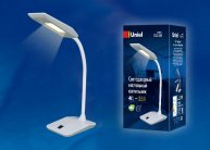 Офисная настольная лампа Uniel TLD-545 Black-White/LED/350Lm/3500K