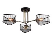Подвесная люстра бронза/черный E27/3 max 40W D600*215 Ambrella light TR80171/3 SB/BK