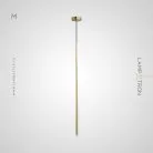 Подвесной светильник LAIRD Размер M. Цвет Золото Lampatron 3708-9175