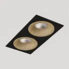 Встраиваемый светодиодный светильник Ledron LOFT SQ2 Black Wooden TRIAC