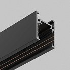 Накладной магнитный трек Ledron АВД-5412 1250 мм Mini Black