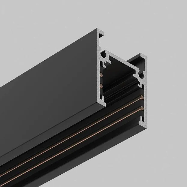 Накладной магнитный трек Ledron АВД-5412 1250 мм Mini Black Накладной магнитный трек Ledron АВД-5412 1250 мм Mini Black