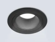 Встраиваемый светильник Ambrella light TN102824 BK/BK черный/черный GU5.3 D92*50