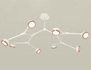 Люстра на штанге Ambrella light XB9059153/8 SWH/PPG