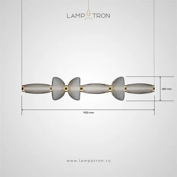 Реечный, рядный светильник HOLM LONG Размер S. Цвет дымчато-серый Lampatron f-holm-long-s-grey 8934-25833 Реечный, рядный светильник HOLM LONG Размер S. Цвет дымчато-серый Lampatron f-holm-long-s-grey 8934-25833