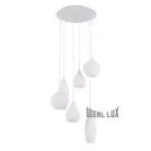Подвесная люстра Ideal Lux 087818 SOFT SP6 BIANCO