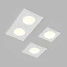Встраиваемый светодиодный светильник Ledron BRUTAL SQ TRIAC White