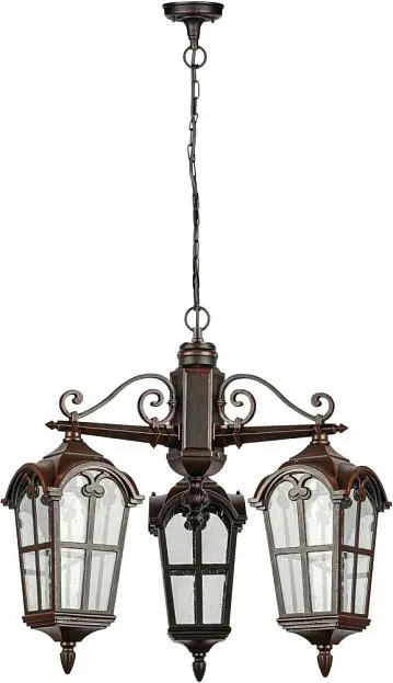 Уличный светильник подвесной Oasis Light 86170/3 02 R PORTO
