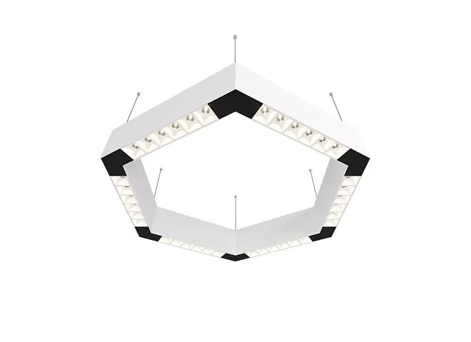 Подвесной светодиодный светильник 0,5м 36Вт 34° Donolux dl18515s111w36.34.500wb Eye-hex