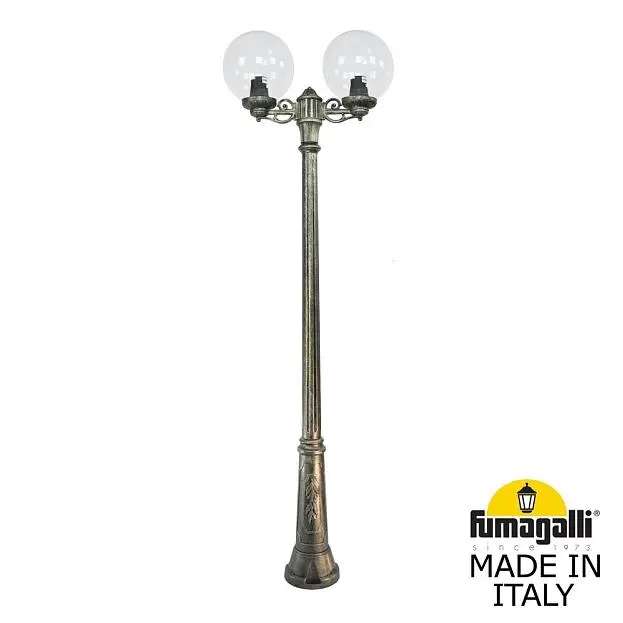 Садово-парковый фонарь FUMAGALLI G30.157.S20.BXF1R RICU BISSO/G300 2L GLOBE 300 Садово-парковый фонарь FUMAGALLI G30.157.S20.BXF1R RICU BISSO/G300 2L GLOBE 300