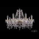 Люстра хрустальная Bohemia 1403/8/240 G