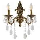 Бра с хрустальными подвесками Bohemia Ivele Crystal AL7801B14/2/175 B FP