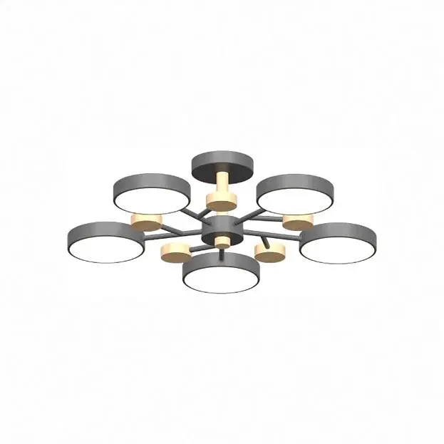 Потолочный cветильник LED4U L3204-620 GR Потолочный cветильник LED4U L3204-620 GR