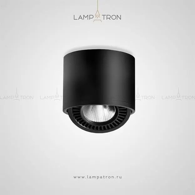 Точечный свет PASS Размер L. Цвет черный. 12W. Белый свет Lampatron 3047-21695 Точечный свет PASS Размер L. Цвет черный. 12W. Белый свет Lampatron 3047-21695