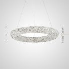 Кольцевые люстры и светильники ALIANA RING Размер L Lampatron 8769-24673