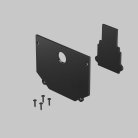 Комплект заглушек к шинопроводу для монтажа в натяжной ПВХ потолок (внешняя 2 шт+внутренняя шт) Maytoni Technical TRA034EC-SCH-42B Exility