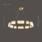 Кольцевые люстры и светильники BRIAND 12 ламп. Цвет Латунь Lampatron 6930-20964