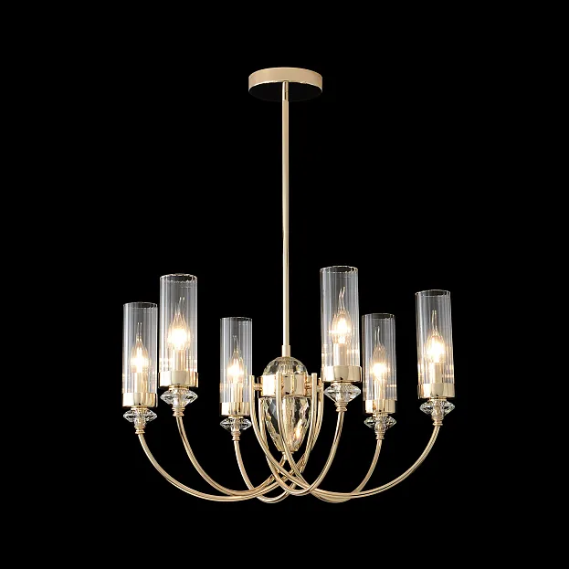 Люстра Crystal Lux SECRET SP6 GOLD Люстра Crystal Lux SECRET SP6 GOLD