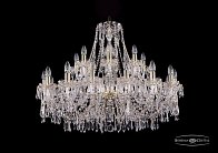 Люстра хрустальная Bohemia 1403/16+8/360 G 1403 Gold