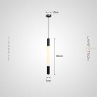 Подвесной светильник MARBLE RACK Размер S. Цвет черный Lampatron f-marble-rack-black-s 8892-25143