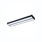 Светодиодная панель Uniel ULO-K15A 2x16W/4000K/L50 IP44 BLACK