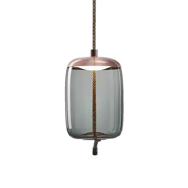 Подвесной светильник Delight Collection 9966P/B copper/blue Knot Подвесной светильник Delight Collection 9966P/B copper/blue Knot