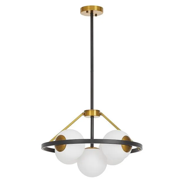 Подвесной светильник Lumina Deco LDP 8034-5 BK+WT Donzano Подвесной светильник Lumina Deco LDP 8034-5 BK+WT Donzano