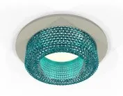 Комплект встраиваемого светильника с композитным хрусталем Ambrella light XC7623023 Techno