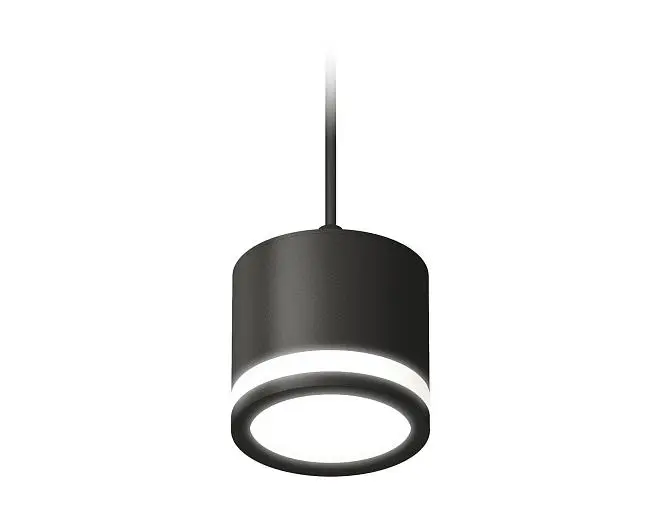 Комплект подвесного светильника Ambrella light XP8111020 SBK/FR черный песок/белый матовый GX53 (A2333, C8111, N8415)