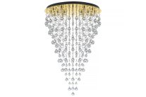 Подвесная хрустальная люстра Arti Lampadari Flusso H 1.4.80.615 G