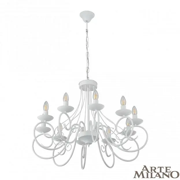 Люстра подвесная Arte Milano 349159/10 WT AM349159 Люстра подвесная Arte Milano 349159/10 WT AM349159