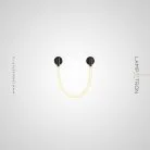 Настенные светильники GLORIFY OPTIC WALL Размер S. Трехцветный свет Lampatron f-glorify-optic-wall-s-tricol 7761-24994