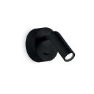 Спот Ideal Lux 260617 BEAN ROUND AP NERO