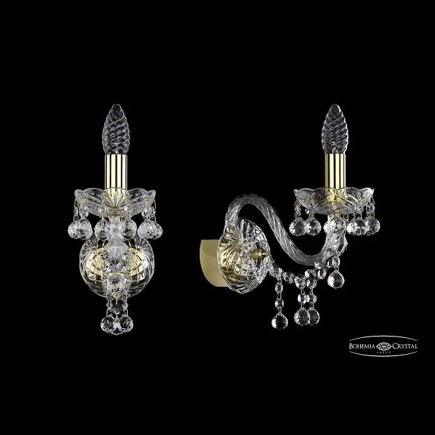 Бра хрустальный Bohemia 1409B/1/160 G Бра хрустальный Bohemia 1409B/1/160 G