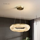 Кольцевые люстры и светильники NELIUS WAVY Тип B. Размер S Lampatron nelius-wavy-b-s 8999-25525