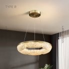 Кольцевые люстры и светильники NELIUS WAVY Тип B. Размер S Lampatron nelius-wavy-b-s 8999-25525