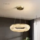 Кольцевые люстры и светильники NELIUS WAVY Тип B. Размер S Lampatron nelius-wavy-b-s 8999-25525