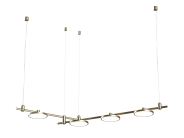 Готовая конструкция в комплекте со светильниками и источником питания Donolux DL20226S300BbrV3 Code 1.2