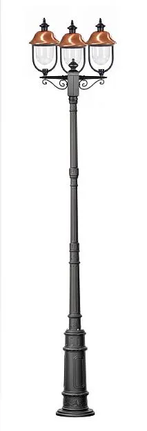 Наземный фонарь Oasis Light 84310cB E7 02 Bl MADRID-COOPER