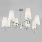 Потолочная люстра Eurosvet 60137/8 хром Milazzo a060126