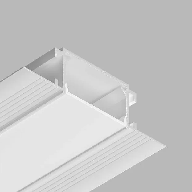 Встраиваемый профиль под шпаклевку 2,5м Ledron АВД-5607 White