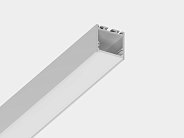 Подвесной/накладной алюминиевый профиль Design LED 2500 мм SWG LS.3535-W-R LS